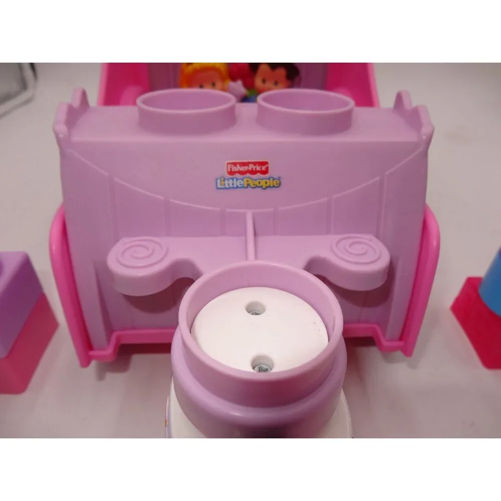 Fisher-Price Little People Princess Carriage With Prince Princess‎ & Blocks